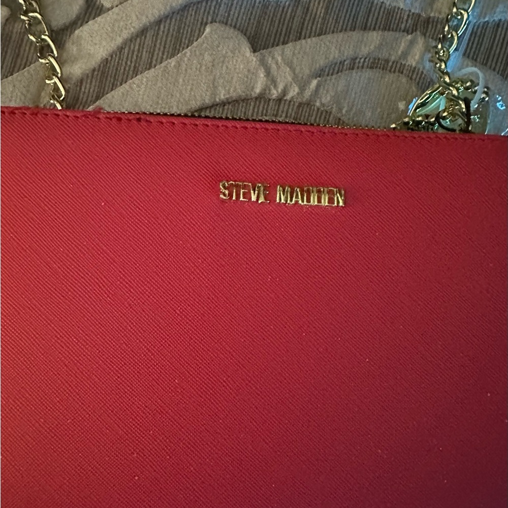 Steve Madden Bold CORAL Color Shoulder/Crossbody Bag